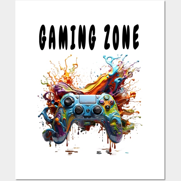 Gaming Zone Wall Art by Double You Store